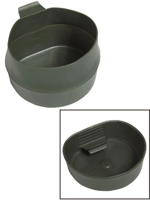 Wildo Fold-A-Cup taittomuki 250 ml - vihreä