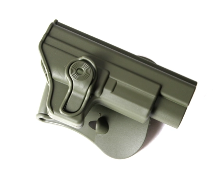 IMI Defense pistoolin polymeerinen vyökotelo, muotoiltu (XDM/XD/HS2000), oliivinvihreä