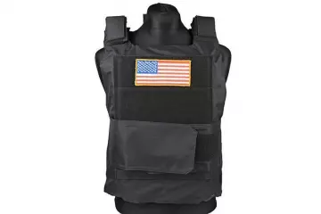 GFC Tactical Personal Body Armor - musta