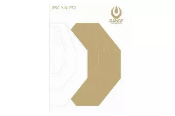 Range Solutions Mini IPSC-PT2 maalitaulut - 50 kpl