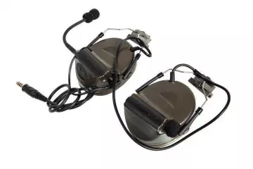 Z-Tac Com II headset mikrofonilla, FAST kypäräkiinnitys - OD