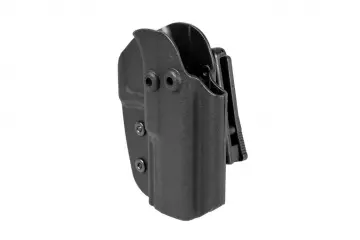 FMA Glock 17 Kydex pistoolikotelo - musta