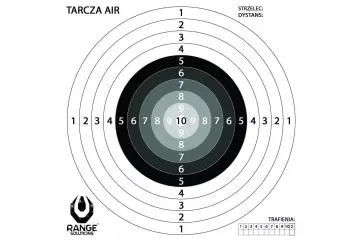 Range Solutions ilmakivääritaulu - 100 kpl