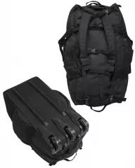 Mil-Tec Combat Duffle Bag keikkalaukku 118L, pyörillä - musta