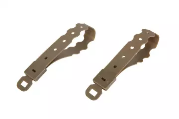 Primal Gear MALICE type clip long - 2 kpl - Coyote Brown