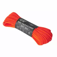 Atwood Rope MFG 550 Paracord-naru 30m (100ft) - Neon Orange