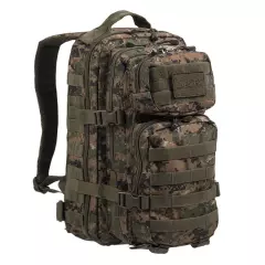 Mil-Tec US Assault Pack Small rynnäkköreppu, 20 L - digital woodland