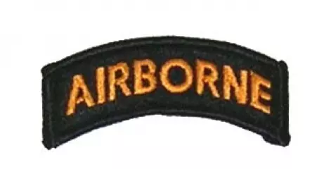US Army hihamerkki, airborne, värillinen